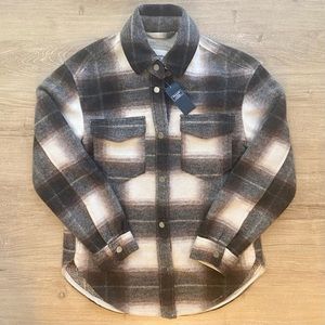 Abercrombie flannel shacket